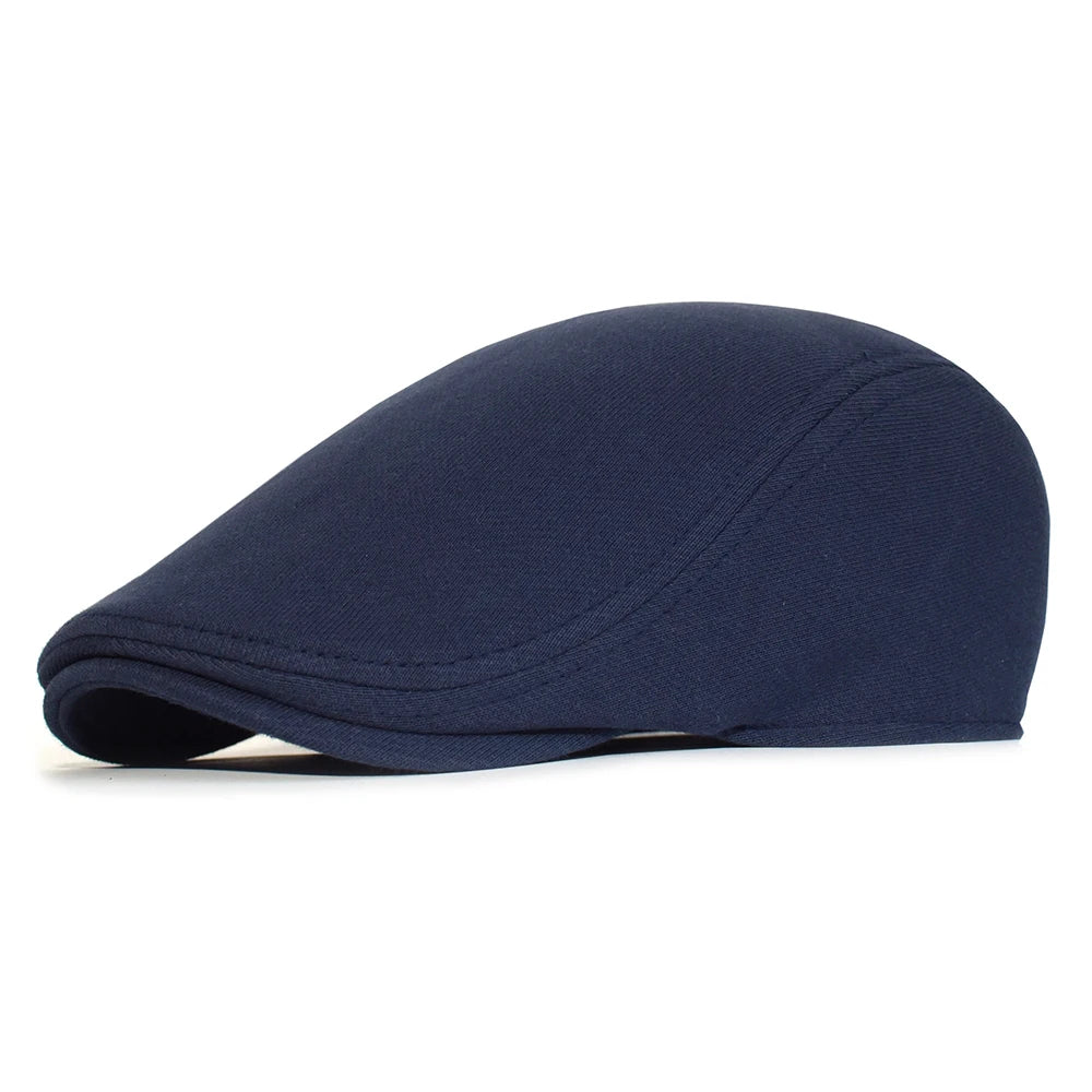 Béret gavroche coton homme tour de tête 56-59 cm