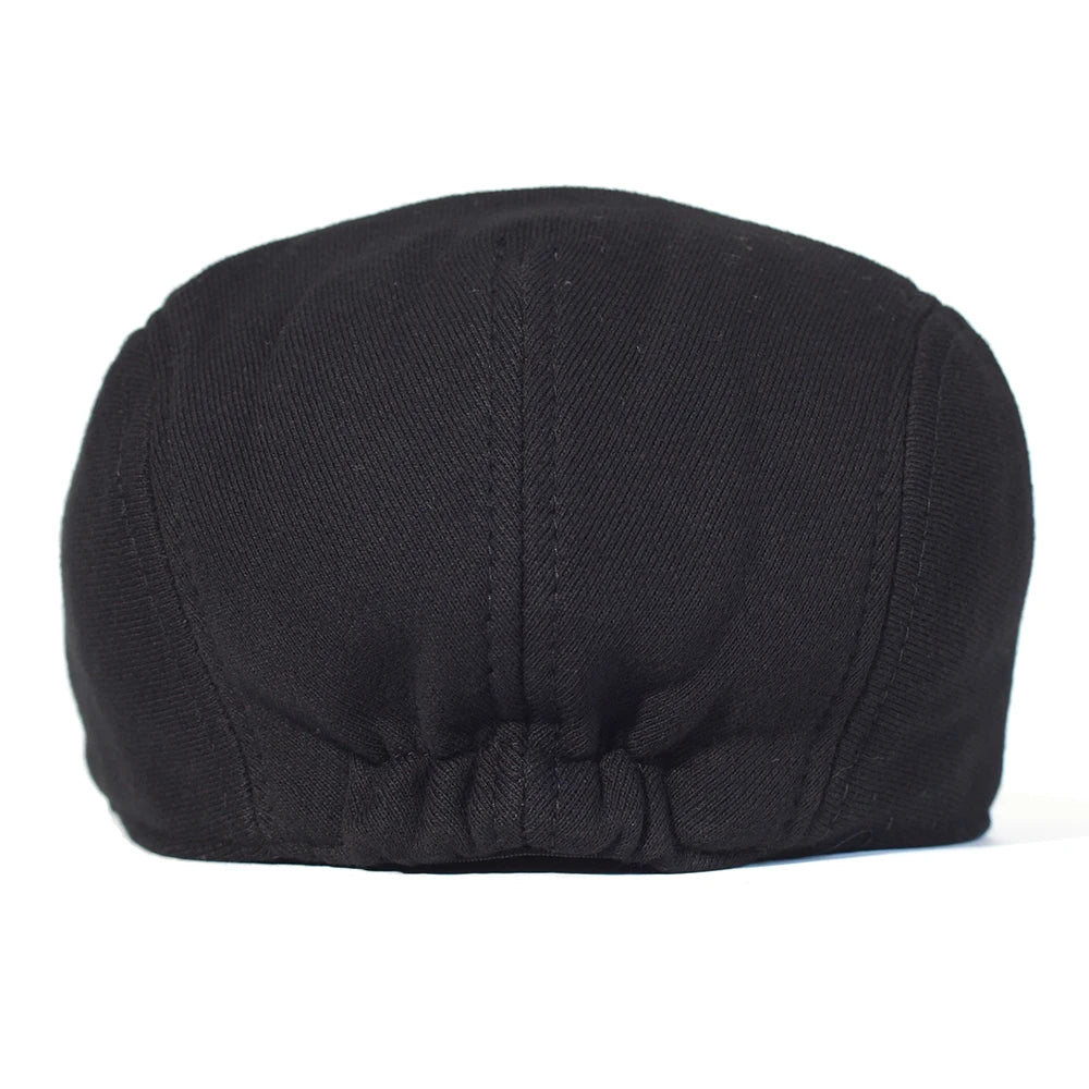 Béret gavroche coton homme tour de tête 56-59 cm