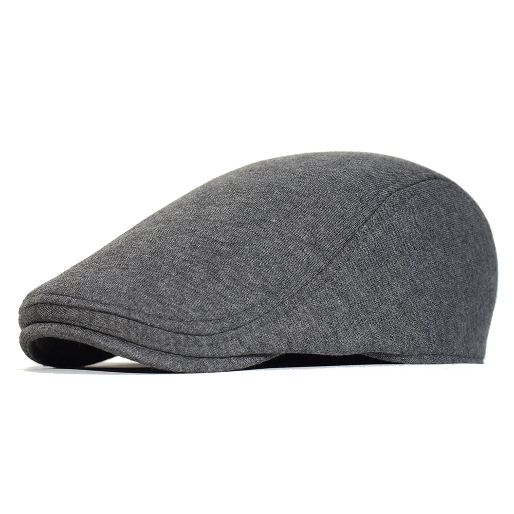 Béret gavroche coton homme tour de tête 56-59 cm