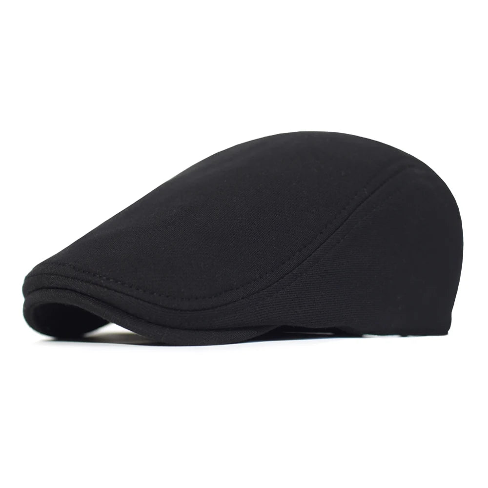 Béret gavroche coton homme tour de tête 56-59 cm