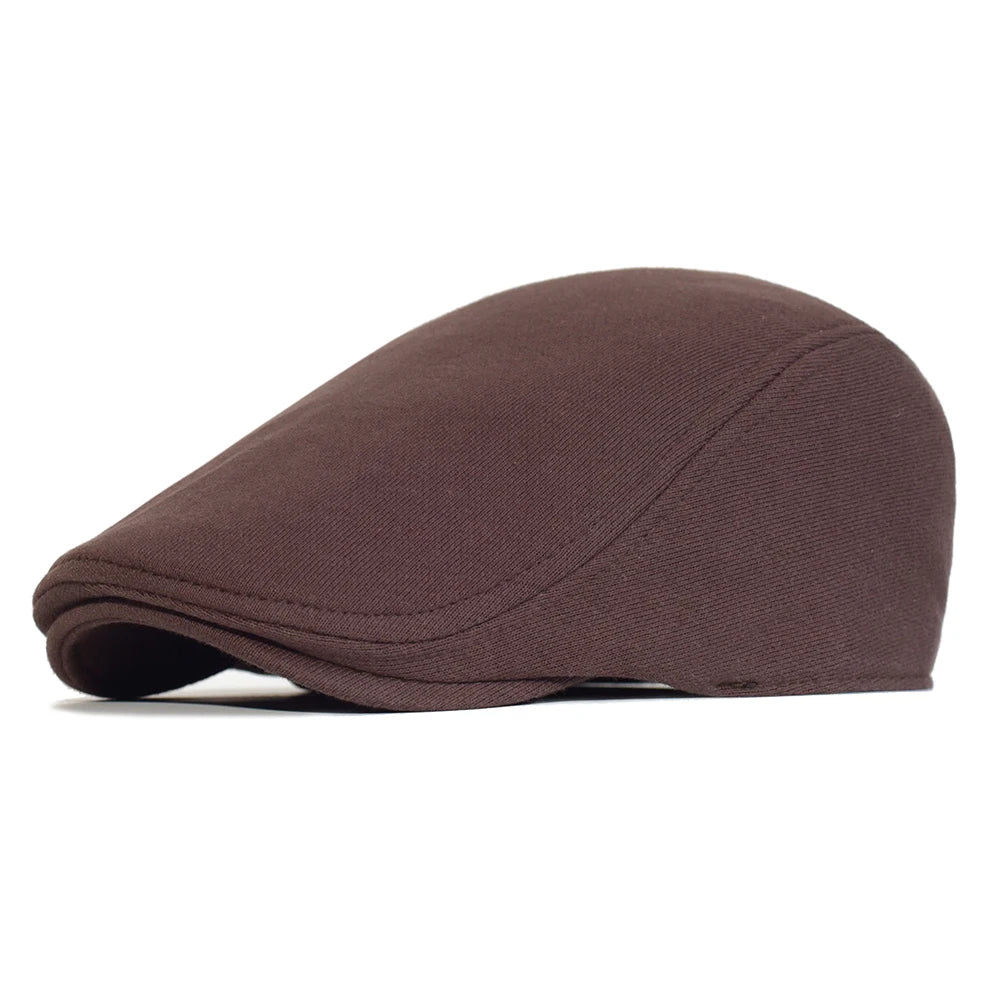 Béret gavroche coton homme tour de tête 56-59 cm