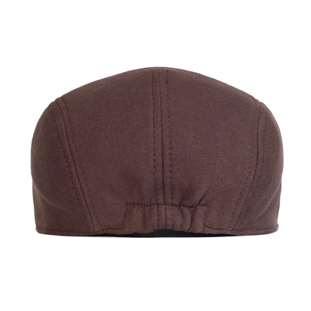 Béret gavroche coton homme tour de tête 56-59 cm